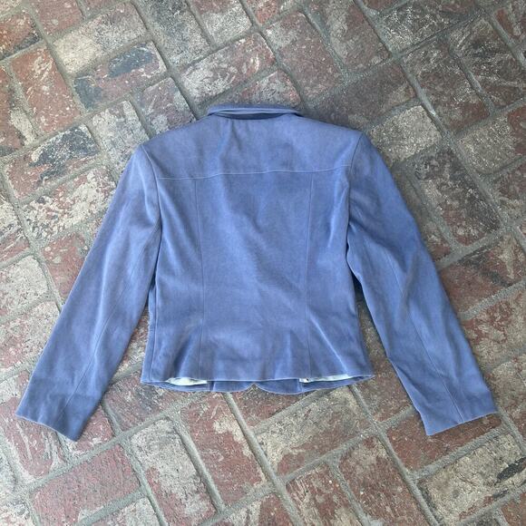 Desert West Vintage Jacket Size S Periwinkle Long Sleeve - Picture 3 of 3